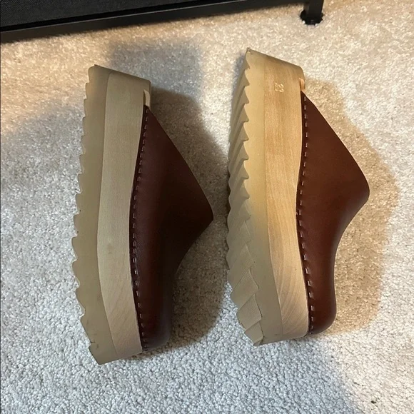 Bryr chonk chocolate brown leather 8 - Picture 3 of 7